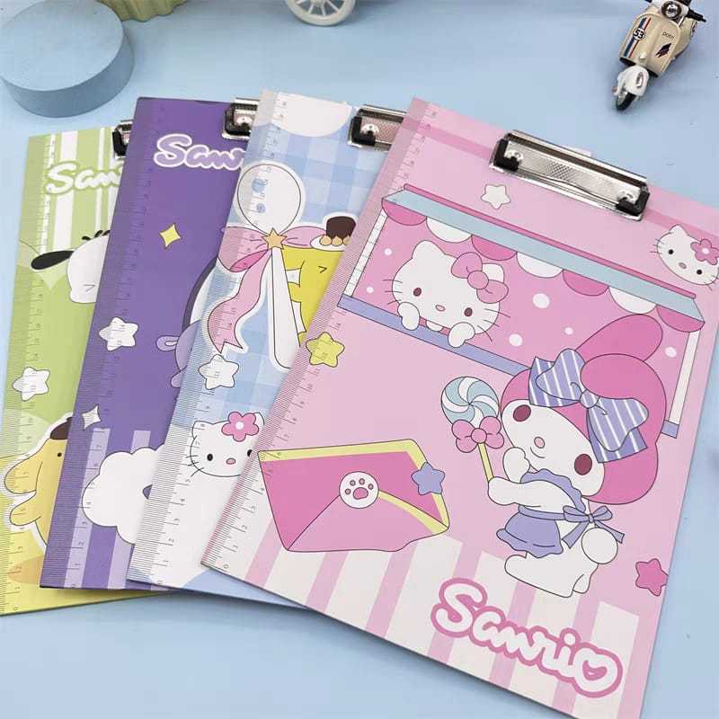 

Clipboard Papan Klip Papan Alas Ujian Motif Kartun Kertas/Papan Ujian Karakter Fancy/Papan Ujian Murah