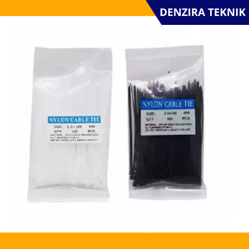 

Cable Tie 2.5 x 100mm/Tali Segel 2.5x100mm/Kabel Ties 100mm