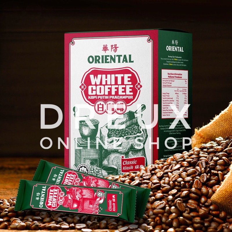 

[IMPORT] ORIENTAL KOPI Classic White Coffee MADE IN MALAYSIA