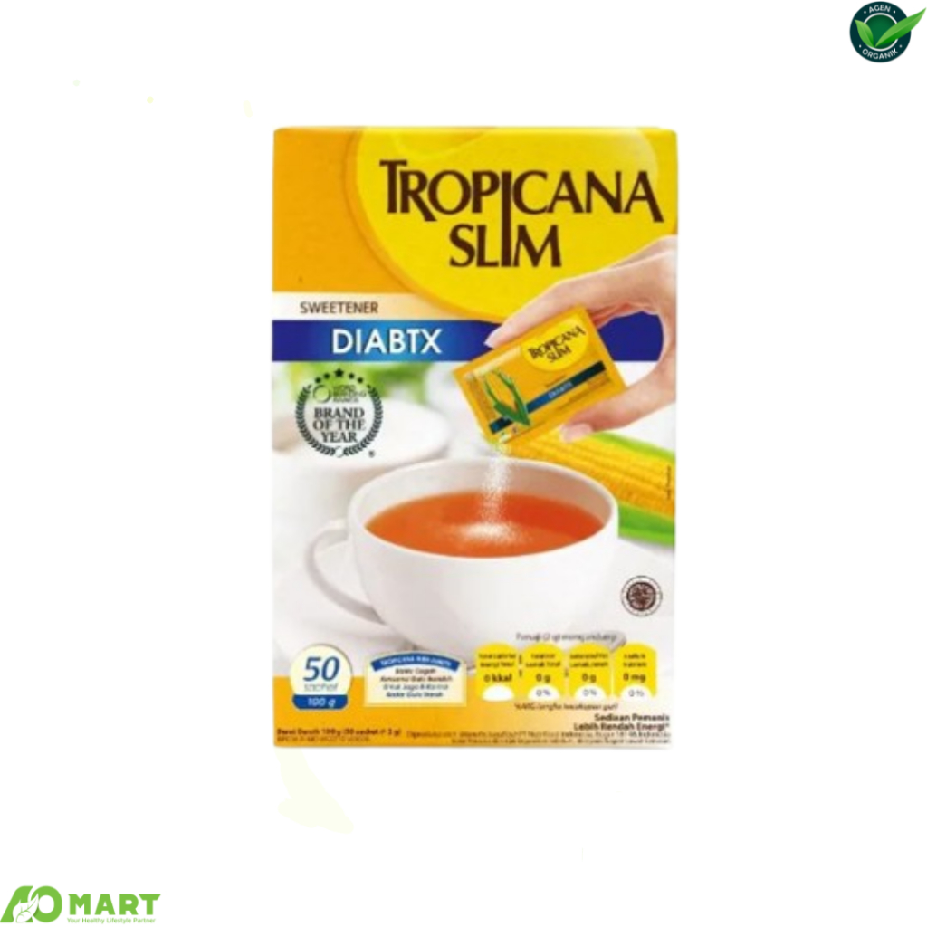 

Tropican Slim Sweetener Diabtx 50 sachet