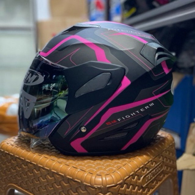 Helm GM Fighter Motif Keren Original