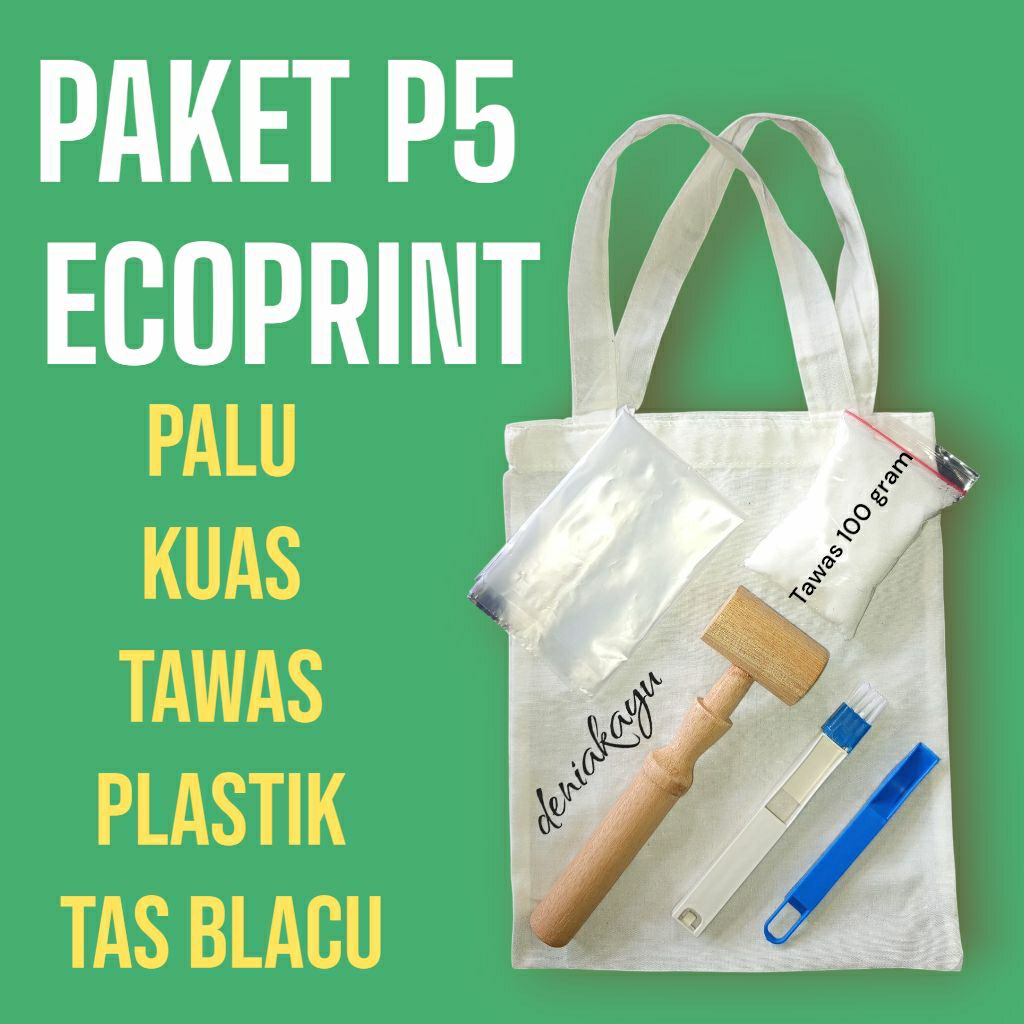 

Paket p5 ecoprint PALU BUBUT LENGKAP, Tas 25x30, cocok untuk sd, smp, sma