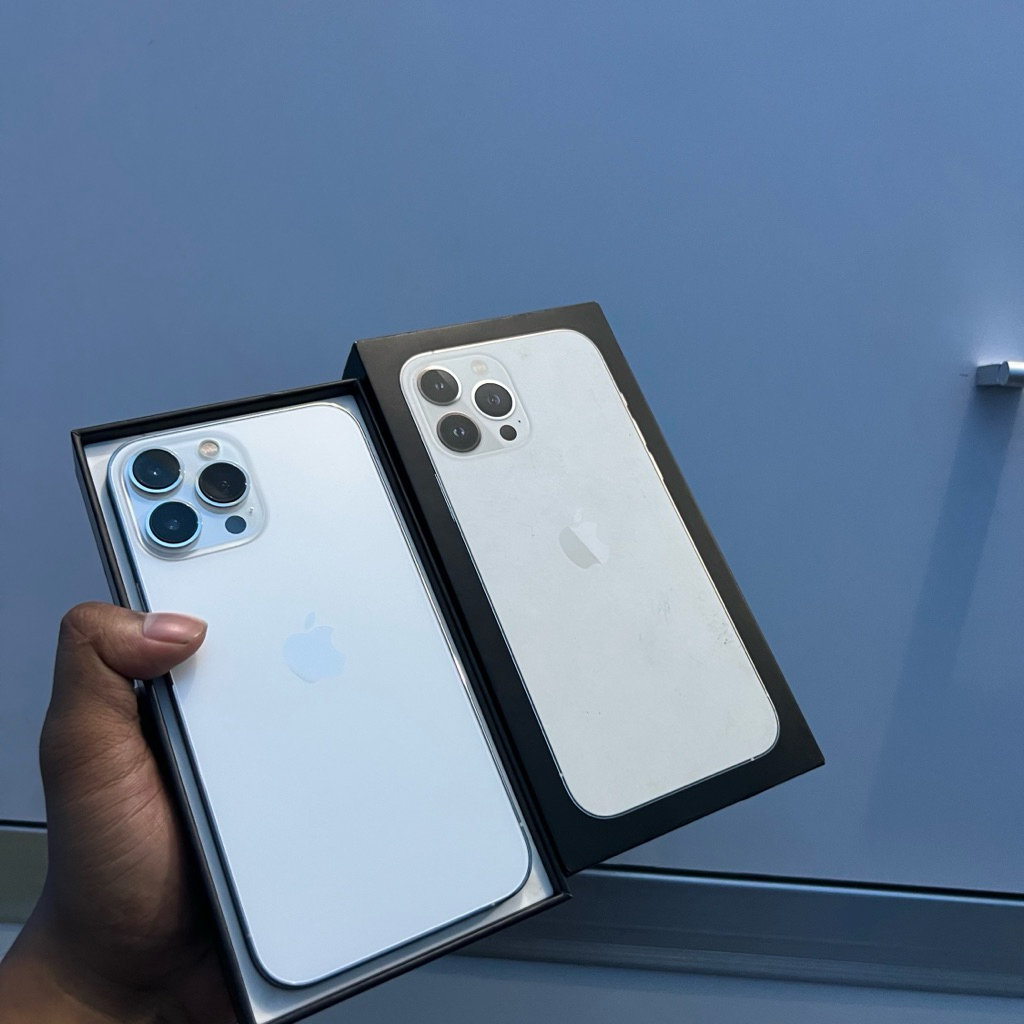 Iphone 13 promax 128 gb Ibox Fulset Ori Like New