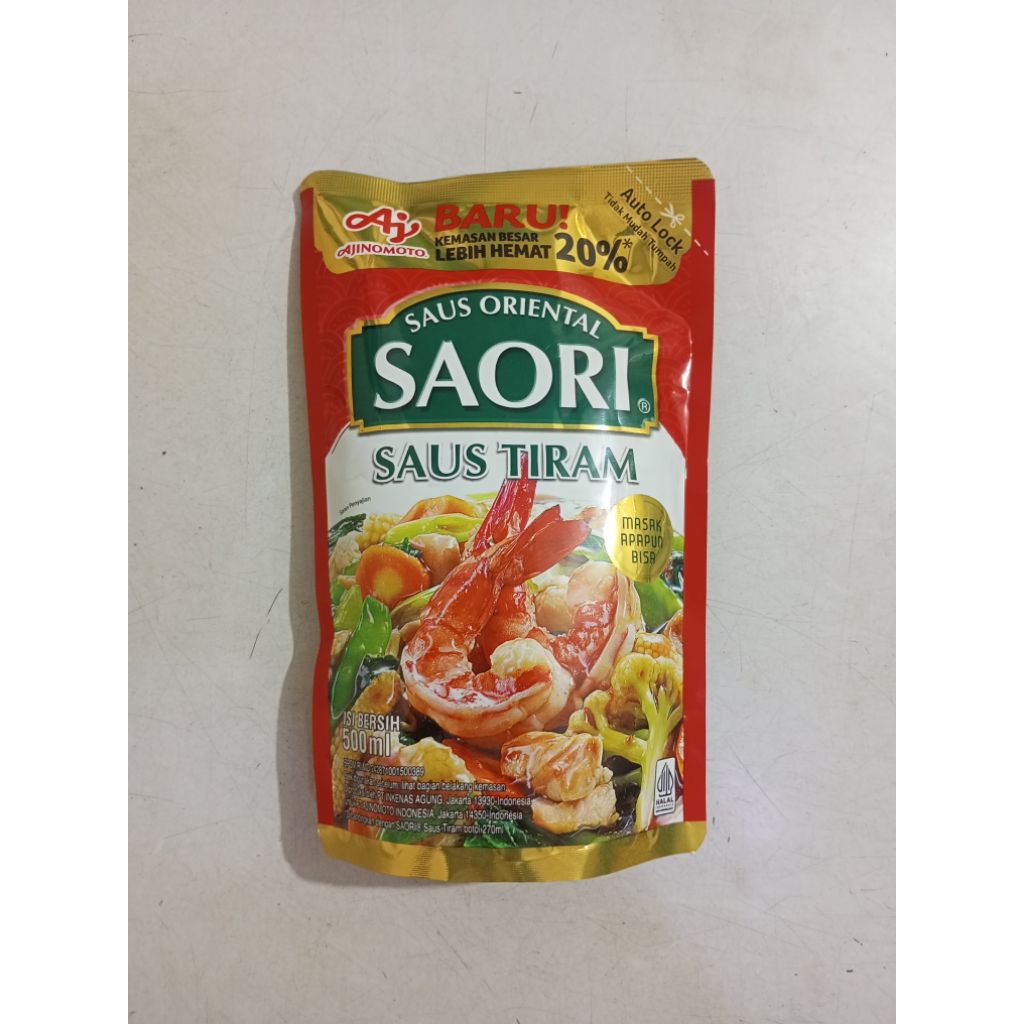 

Saori saus tiram 500ml/ saos oriental tiram