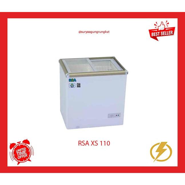 FREEZER BOX KACA RSA 100 LITER - XS 110