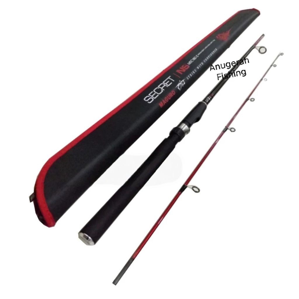 Joran Maguro SECRET NS 135-180 | Galatama | Bawal | Alat pancing original