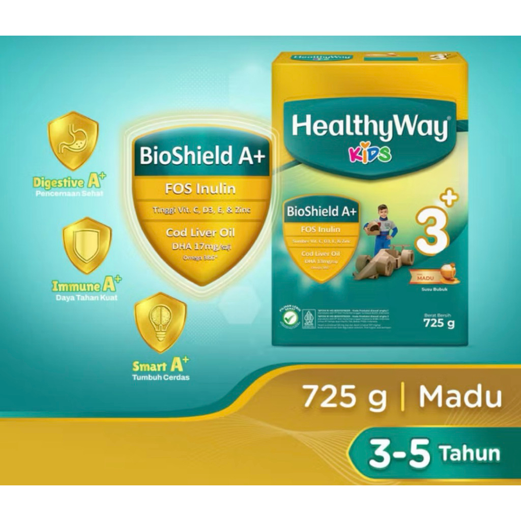 

HealthyWay 3+ Madu 725gr