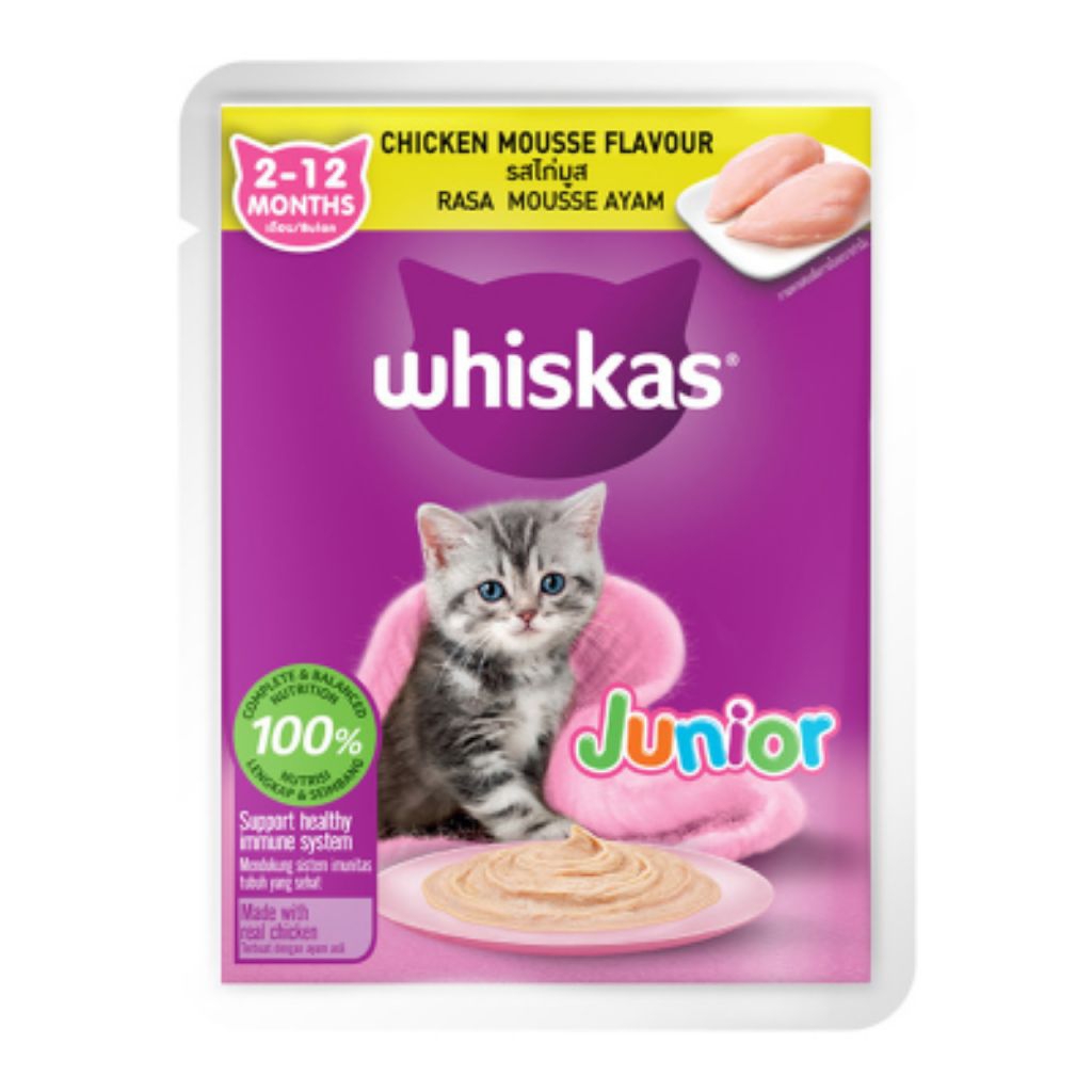 Whiskas Makanan Basah Kitten 80gr