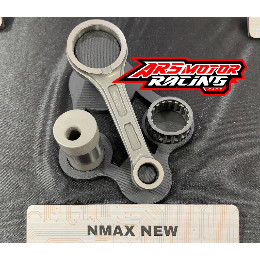 STANG PISTON SEHER FORGED BRT NMAX OLD NMAX NEW AEROX OLD AEROX NEW - FREE BEARING KRUK AS BRT