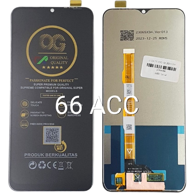 KODE E74N Lcd Vivo Y21S  Y21 221  Y16  Y21A  Y21T Fullset  Touchscreen