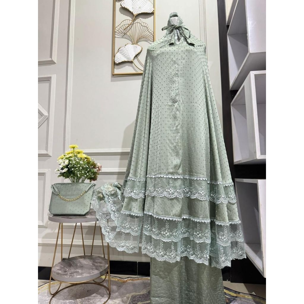 Mukena Silk Uragiri Renda