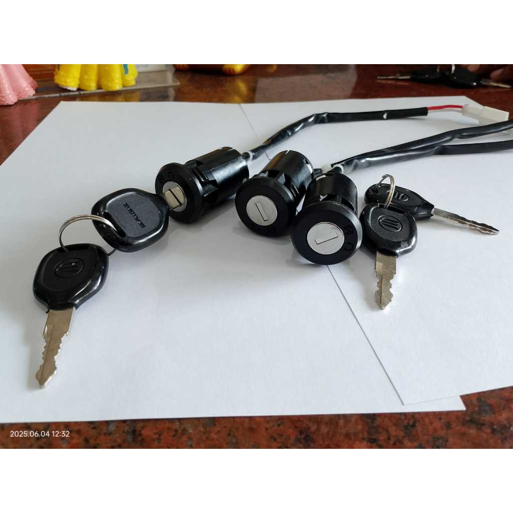 Set Kunci Kontak sepeda listrik