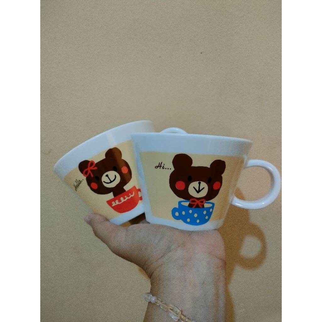 Mug karakter _ gelas couple _ mug lucu_ mug couple