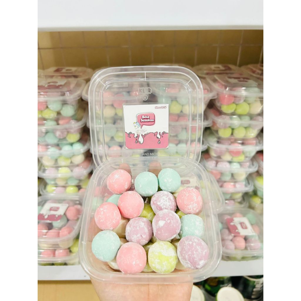 

bola susu isi 25pcs susu enak