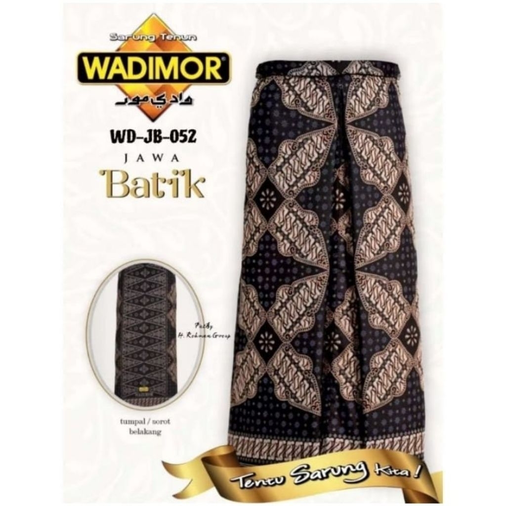 Sarung Tenun Wadimor Jawa Batik Kain Sarung Motif Batik Gus Iqdam Sarung Pria Dewasa Perlengkapan