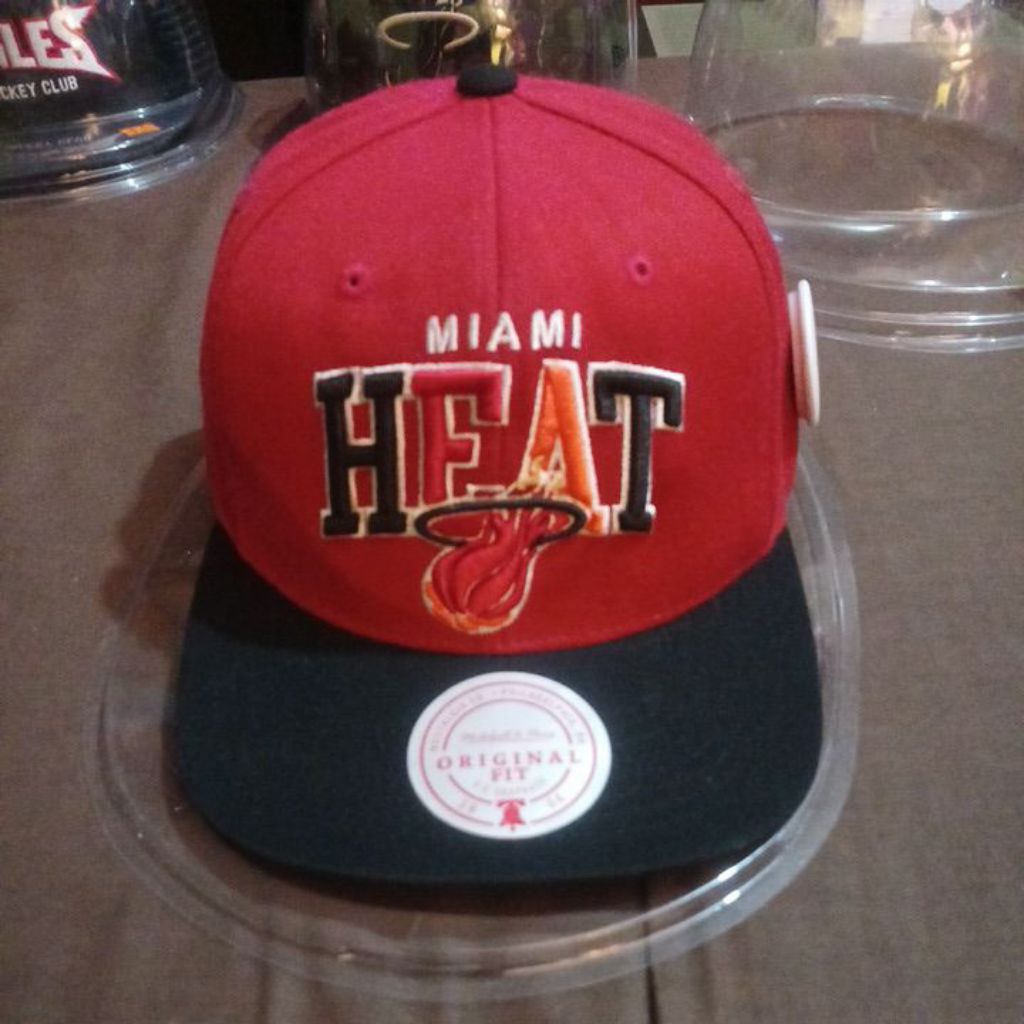 topi mitchell ness miami heat nba.snapback osfm