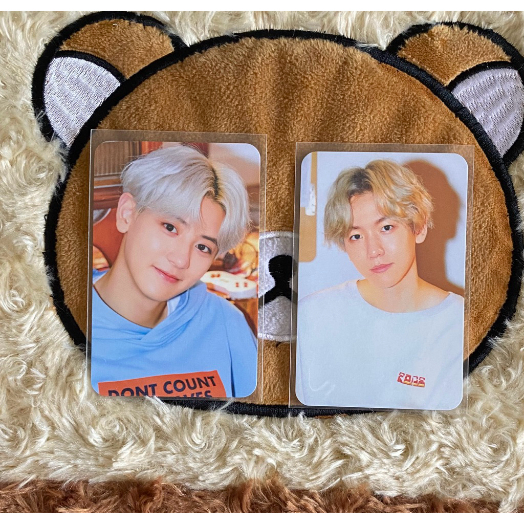 [BACA DESKRIPSI] Jual wts pc photocard baekhyun chanyeol cawal exploration