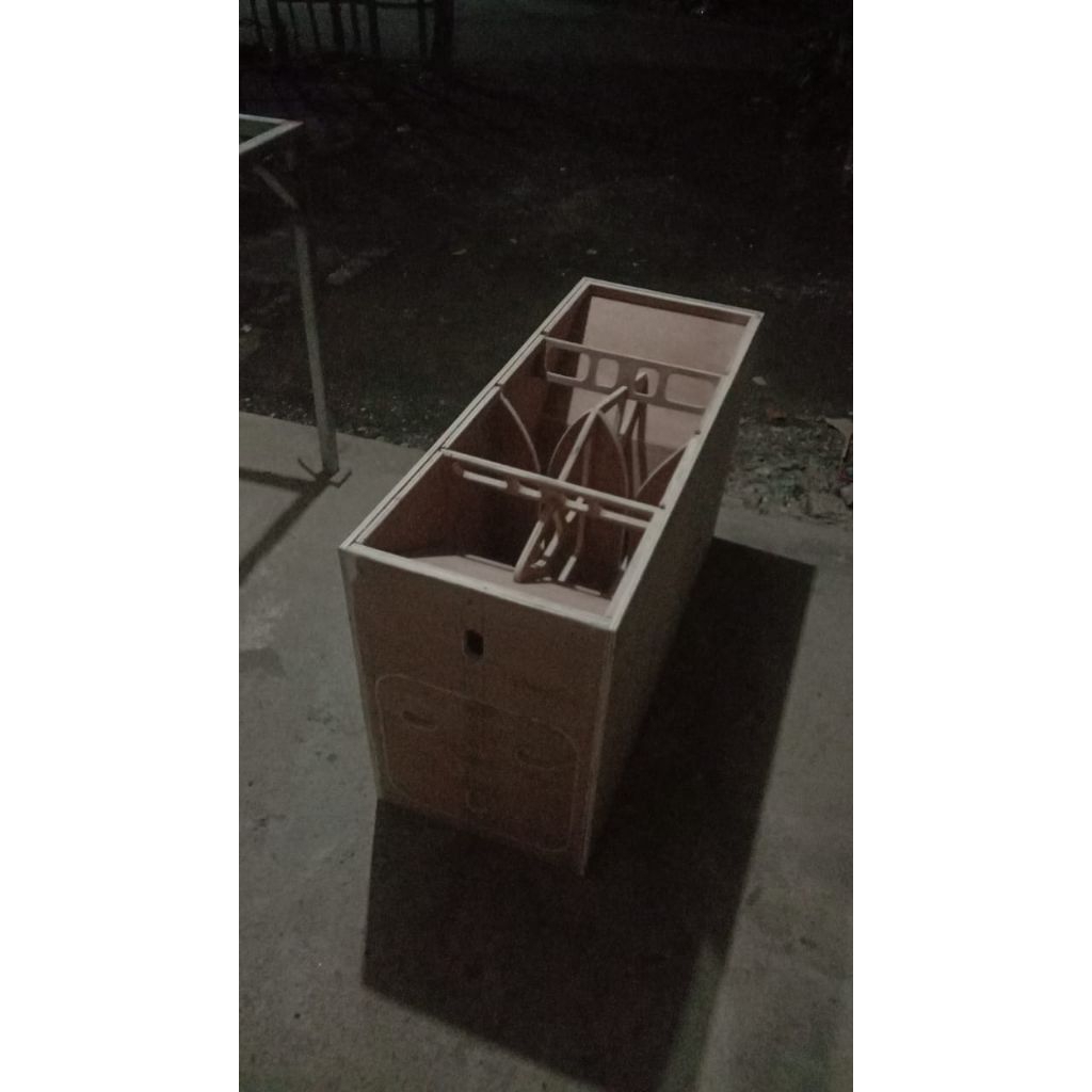 box cla 12 inch double bahan 15mm full scrupp