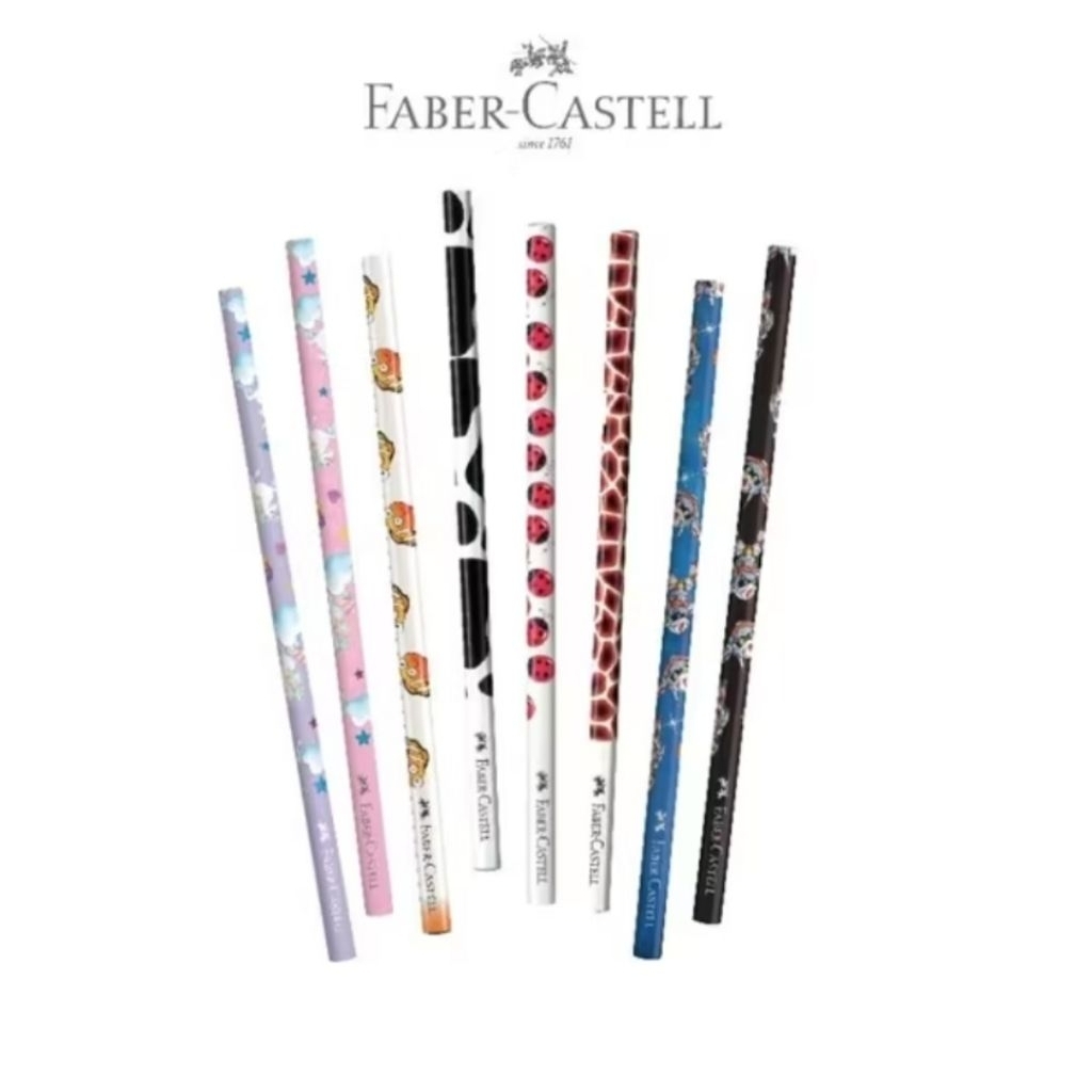 

Faber Castell - Pensil Menulis 2B Pencil Motif