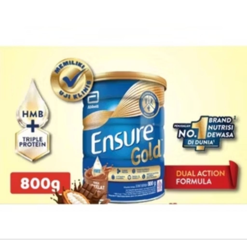 

Ensure Gold 800 gram expired 2027