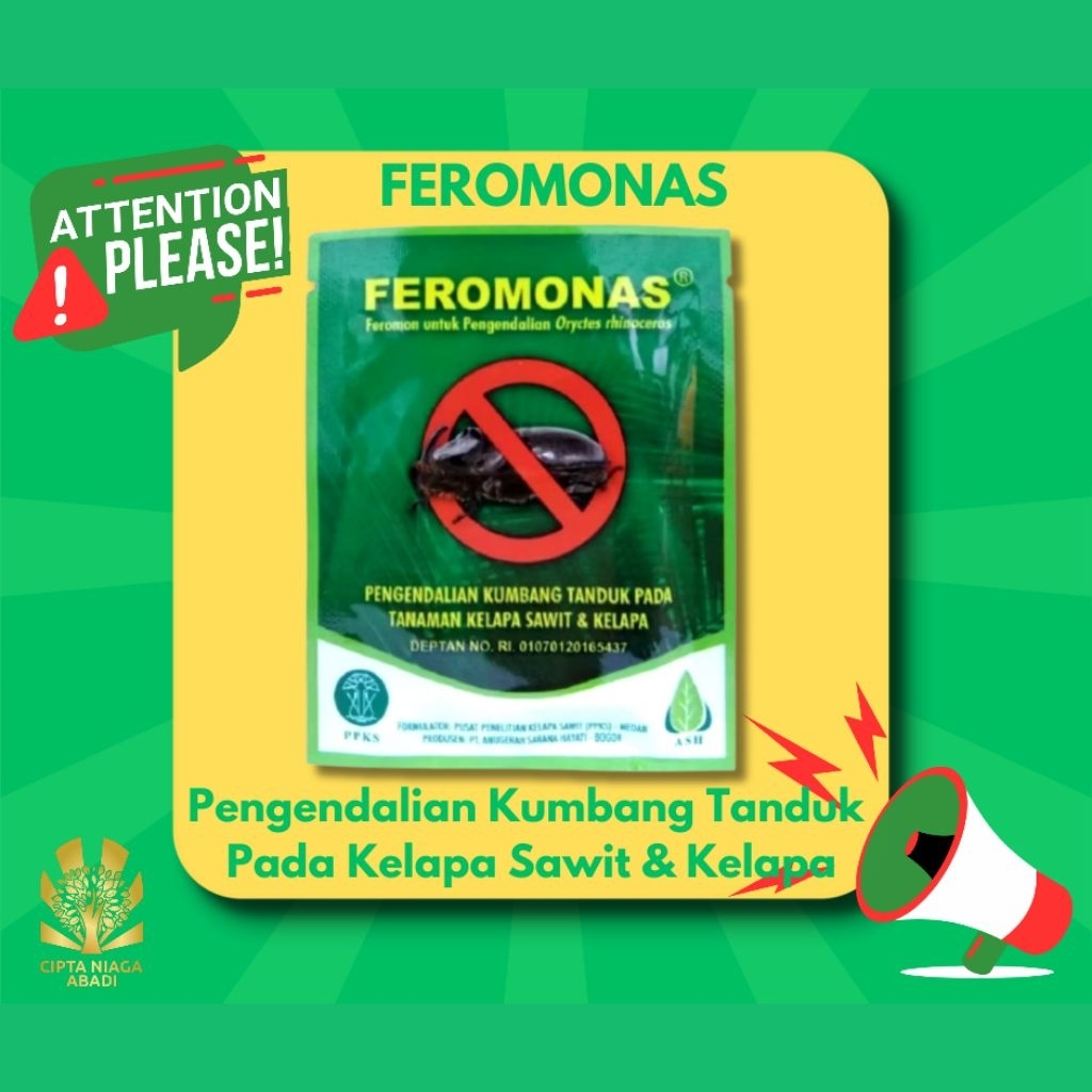 FEROMONAS Pengendali Kumbang Tanduk
