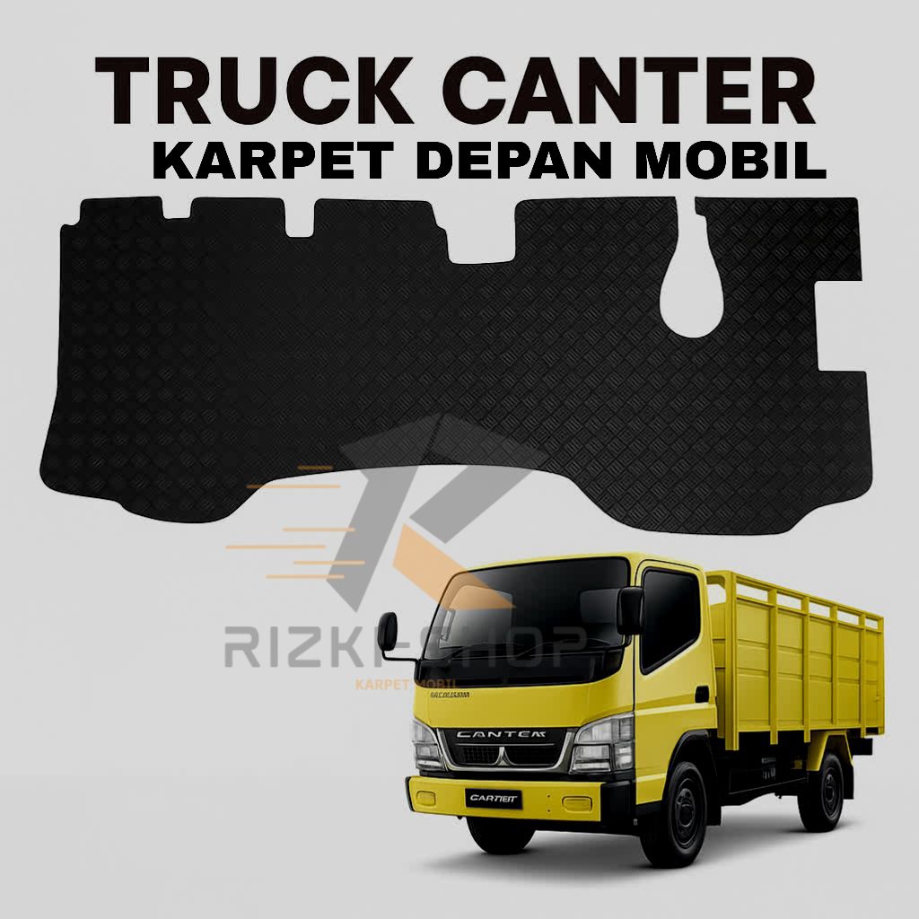Karpet Lantai Mobil Truck Canter/Karpet Depan Mobil Canter Presisi