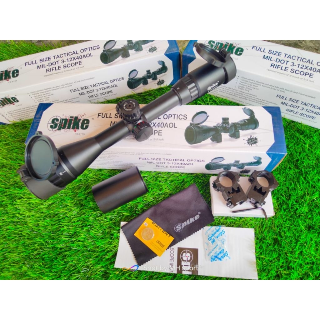 telescope spike 3-12x40 aol