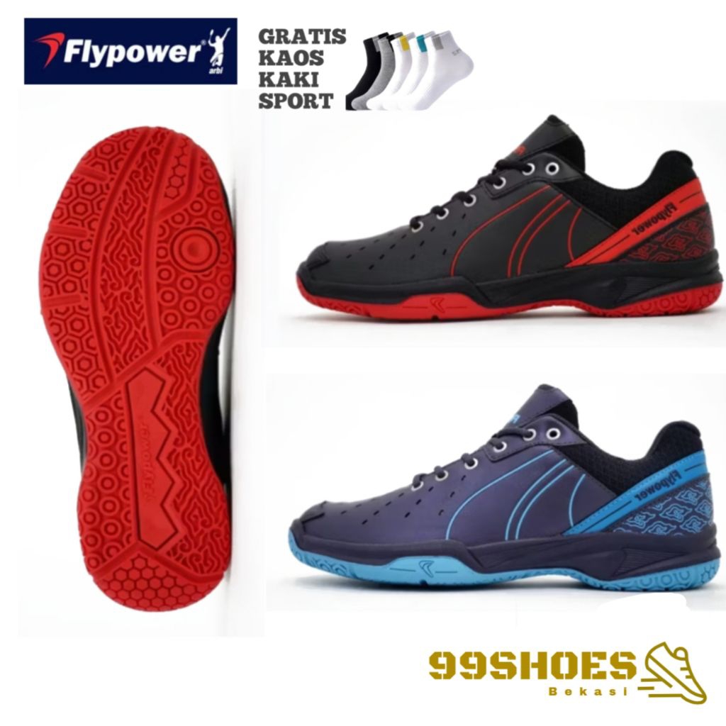 Flypower PLAOSAN 09 badminton shoes-sepatu badminton original flypower