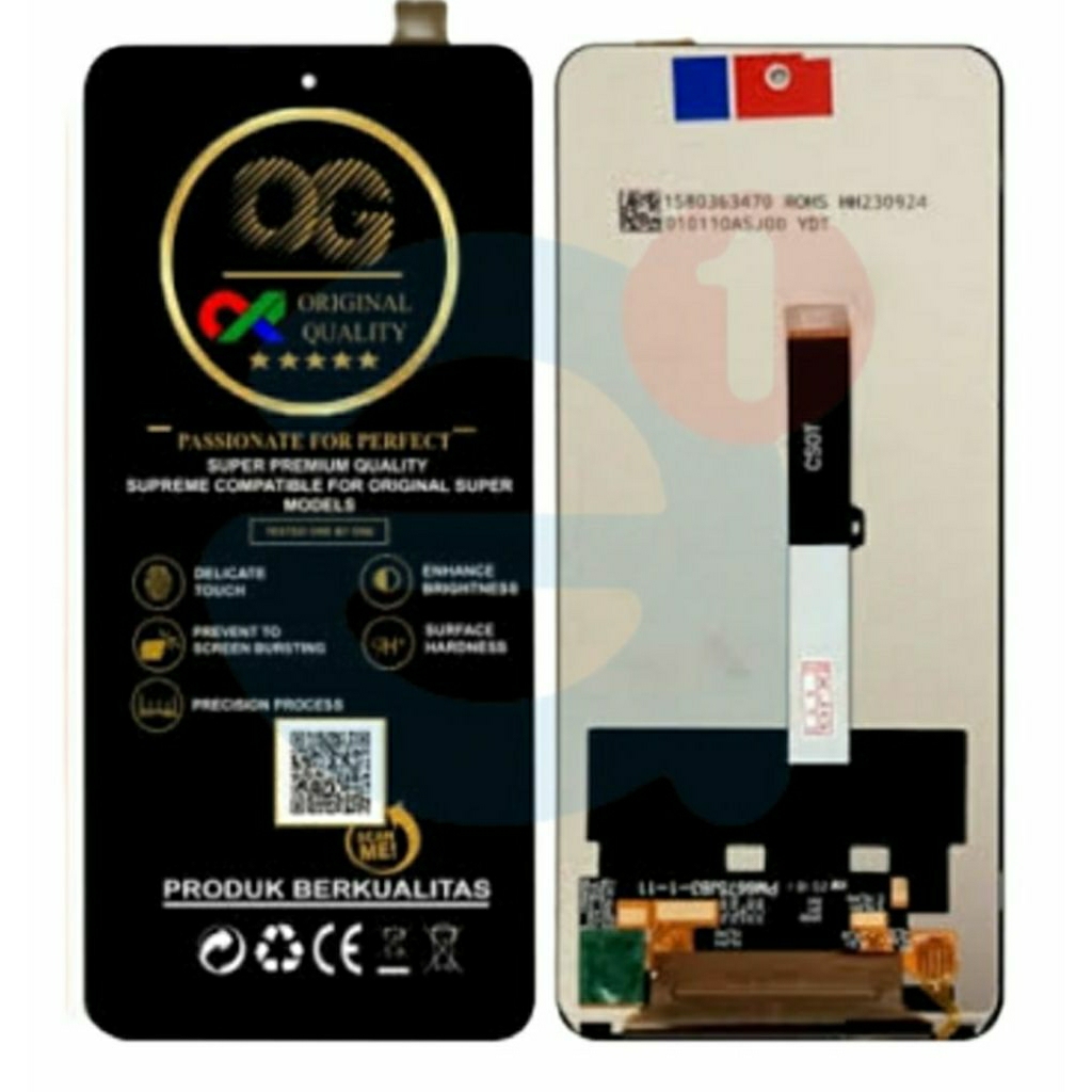 LCD+TS BLACK OG SUPER|PCO X3/X3 PRO/X3 NFC|REDMI NOTE 9 PRO 5G/MI10T LITE 5G