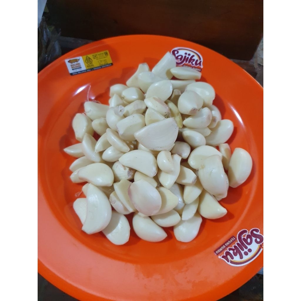 

bawang putih kupas kating