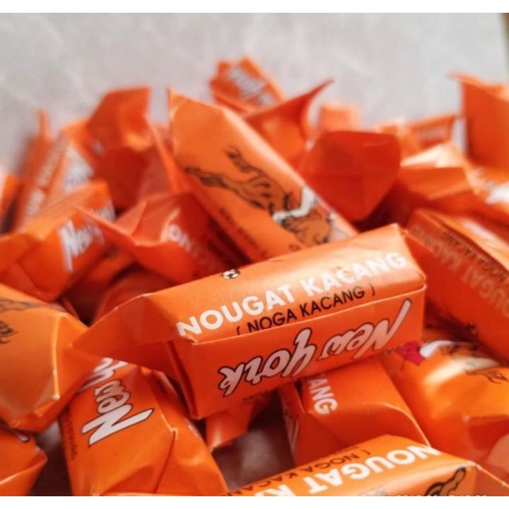 Bella Belli Permen Kacang York / Permen Nougat Kacang Jadul / Permen Kuda