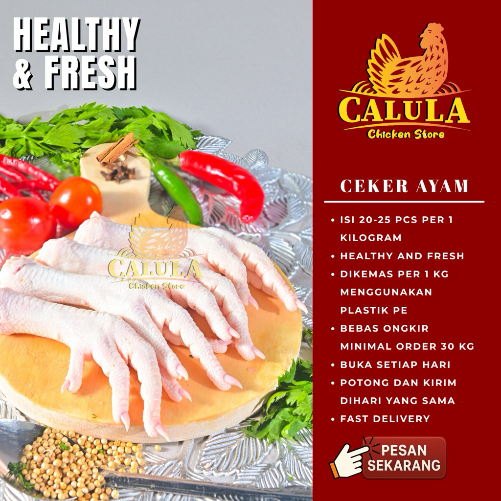 

Kaki Ayam / Ceker Ayam 1kg