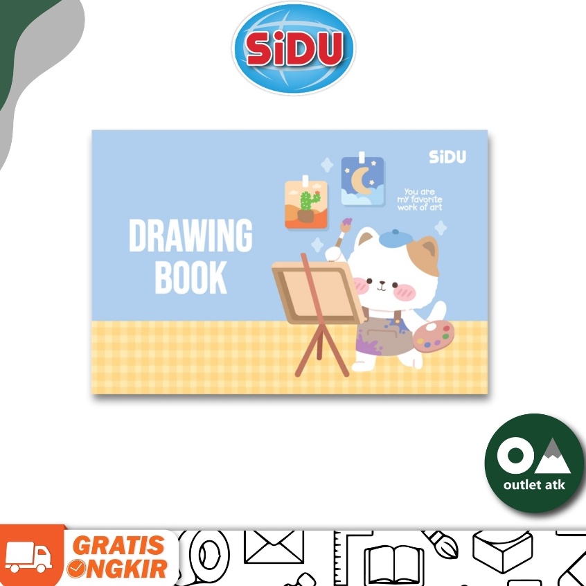 

KODE D87P Buku Gambar A3 SIDU Drawing Book 1 Lembar isi 5 per Pack
