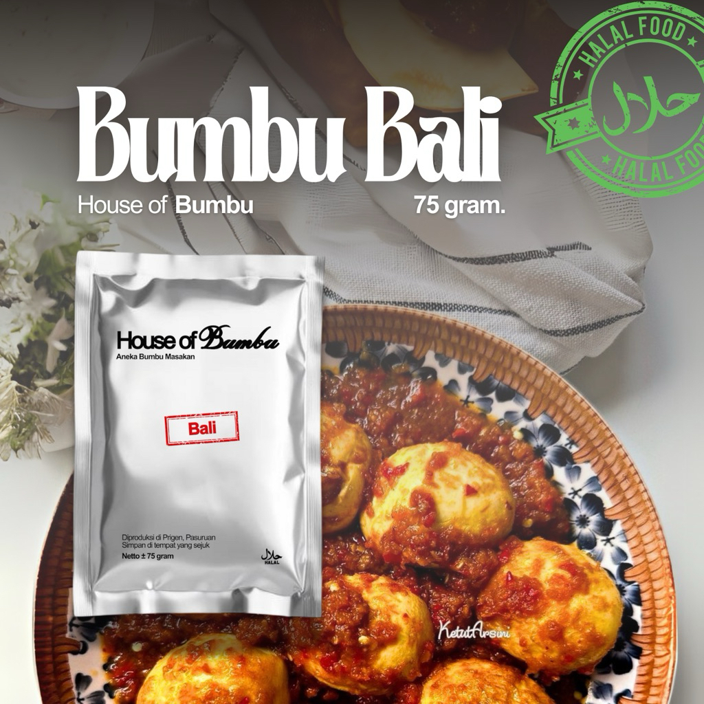 

Bumbu Instan Bali 75gr | House of Bumbu