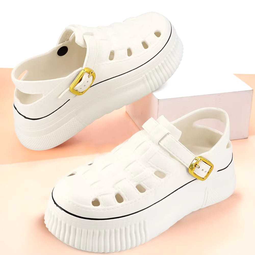 Sandal Wanita Dewasa Kekinian Wedges Sandal Baim Wanita Jelly Sandal Fuji Korea Sepatu Wanita