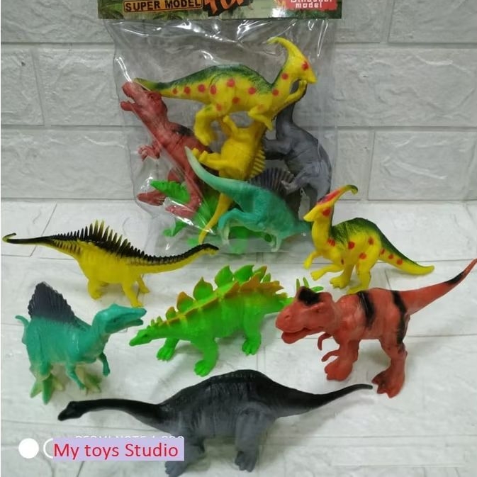 Mainan anak edukasi jungle animal dinosaurus hewan karet mainan binatang mainan edukasi hewan singa 