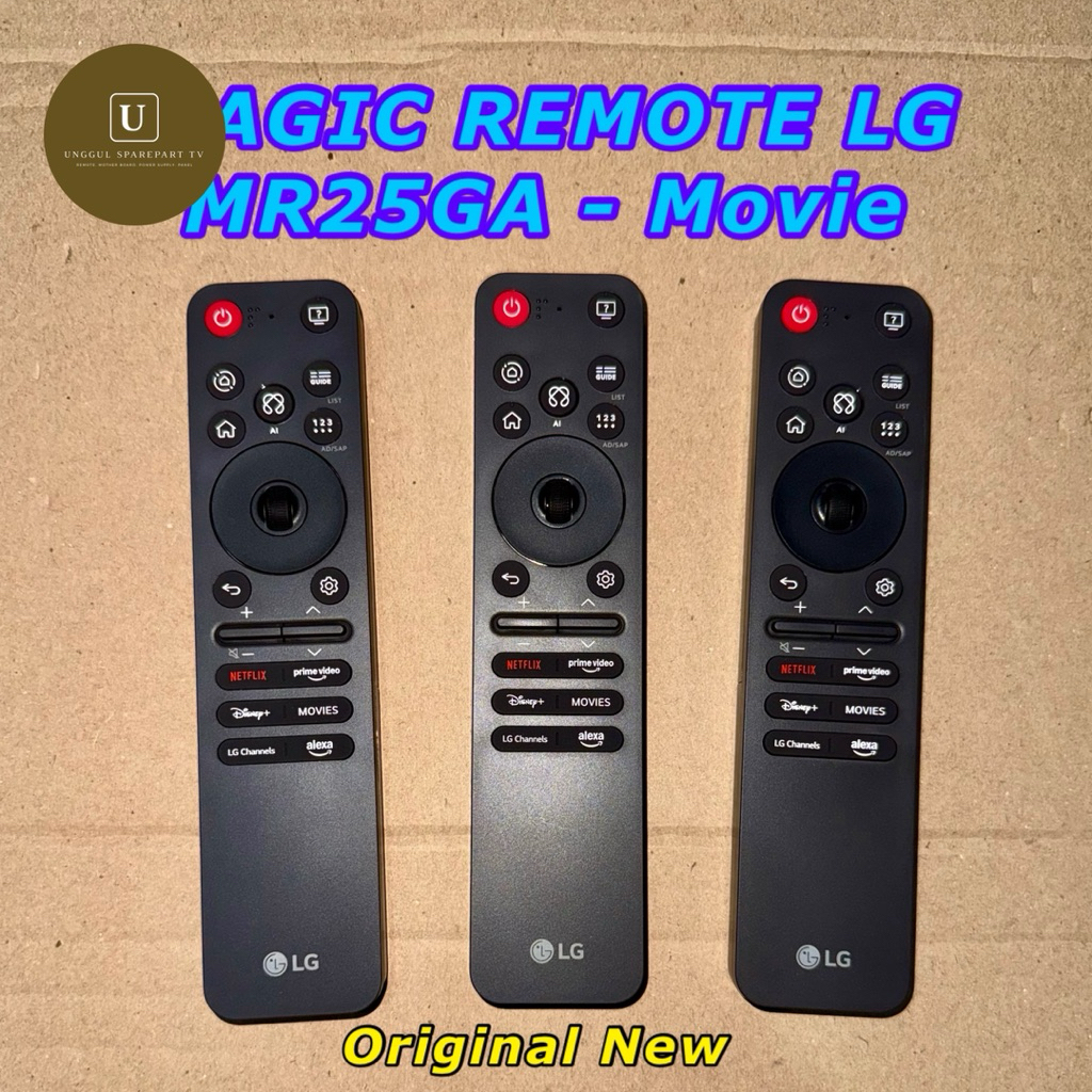 NEW MAGIC REMOTE LG MR25GA MR25 - Movie MAGIC REMOTE TV LG ORI ORIGINAL ASLI