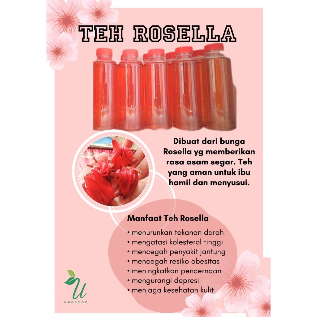 

Bunga Rosella Kering