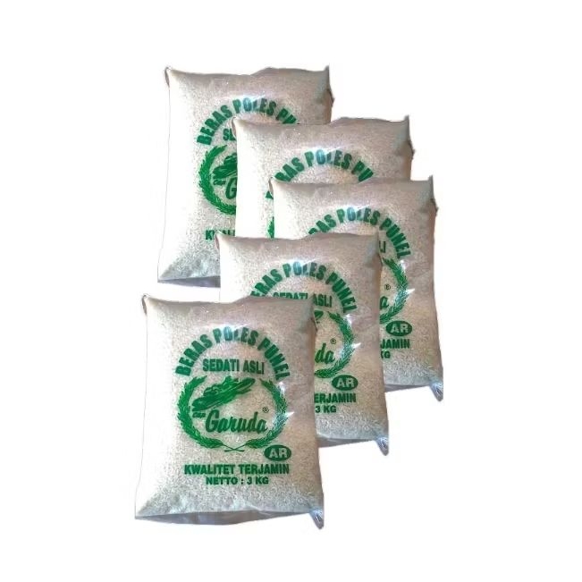 

Sedati Asli Cap Garuda Beras Poles Punel 3 Kg