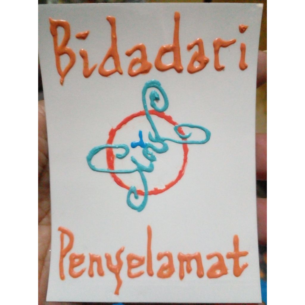 

British Sticker Timbul : Slank, Bidadari Penyelamat