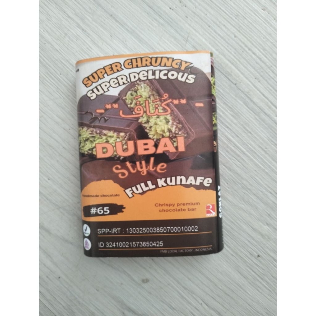 

GROSIR COKLAT DUBAI KUNAFA #65 I ASLI COKLATNYA ASLI KNAFANYA I COKLAT DUBAI #65 HARGA GROSIR
