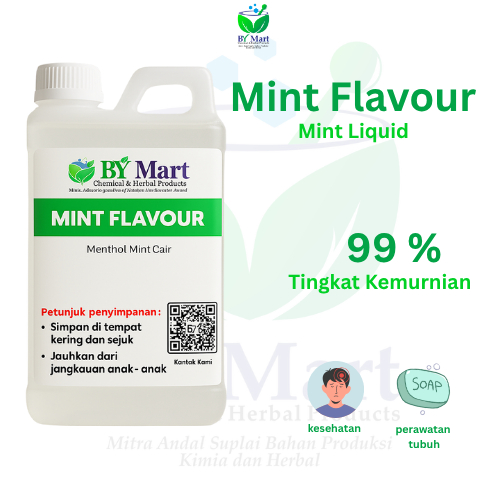 

BY KIMIA & HERBAL - Peppermint / Mint Liquid / Menthol Mint Cair / Mint Flavour / Minyak Mint