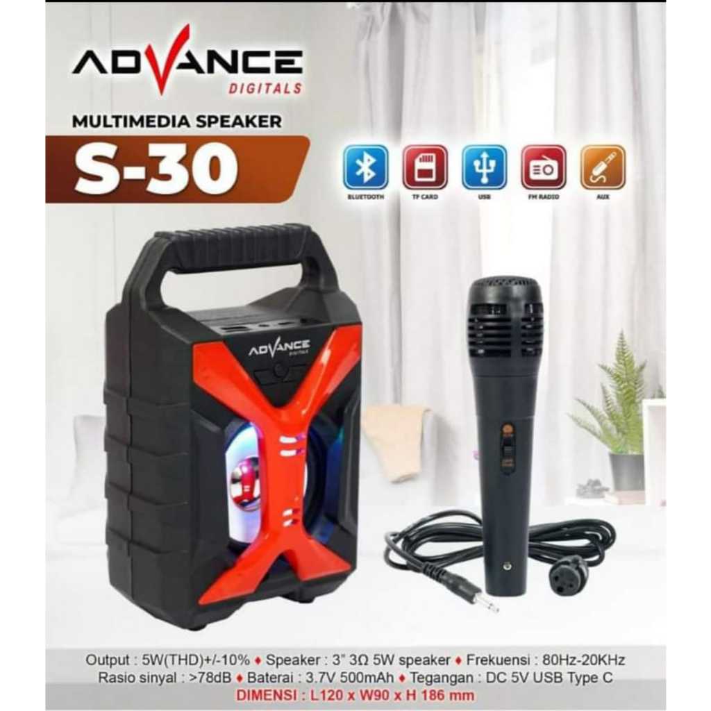 Portable Speaker Advance S 30/ S30/ S-30