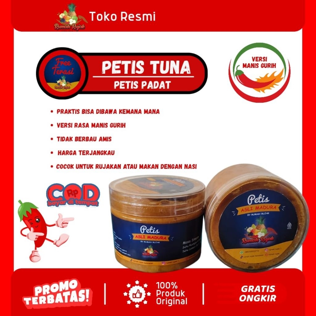 

PETIS IKAN TUNA MANIS GURIH