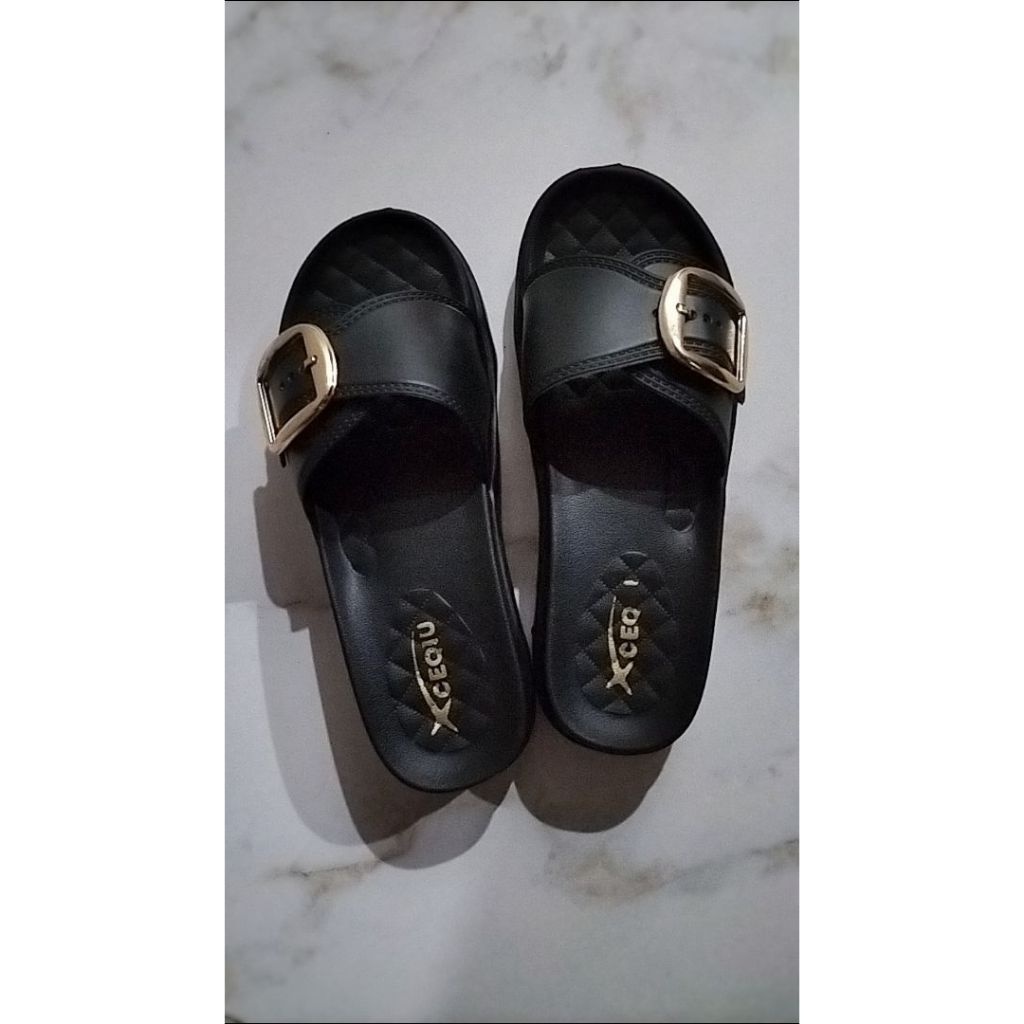 Sandal  Falt Karet Jelly Wanita EH58 Zandilac Sandal Wanita Sandal Wanita Melissa