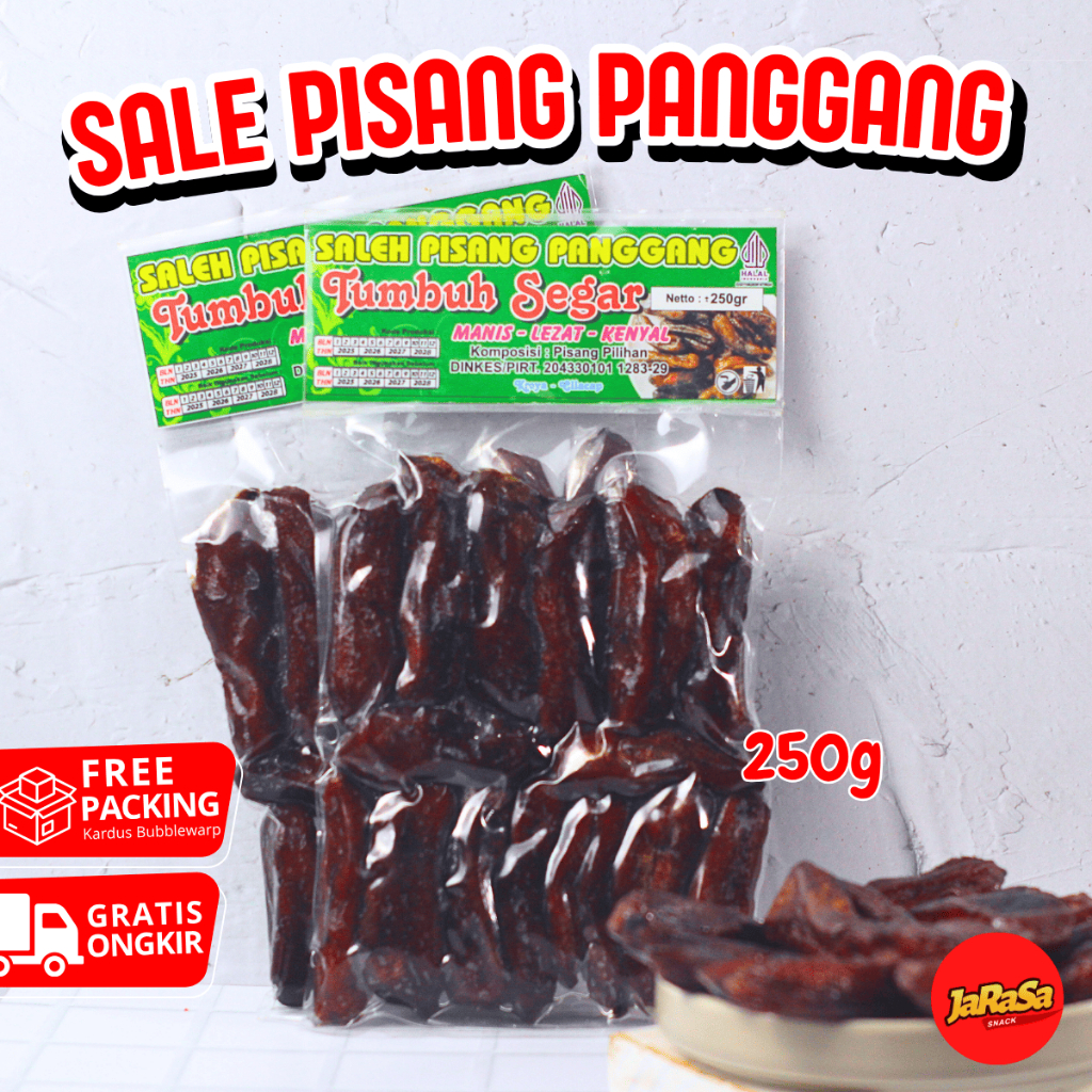 

SALE PISANG PANGGANG BASAH 250 GR