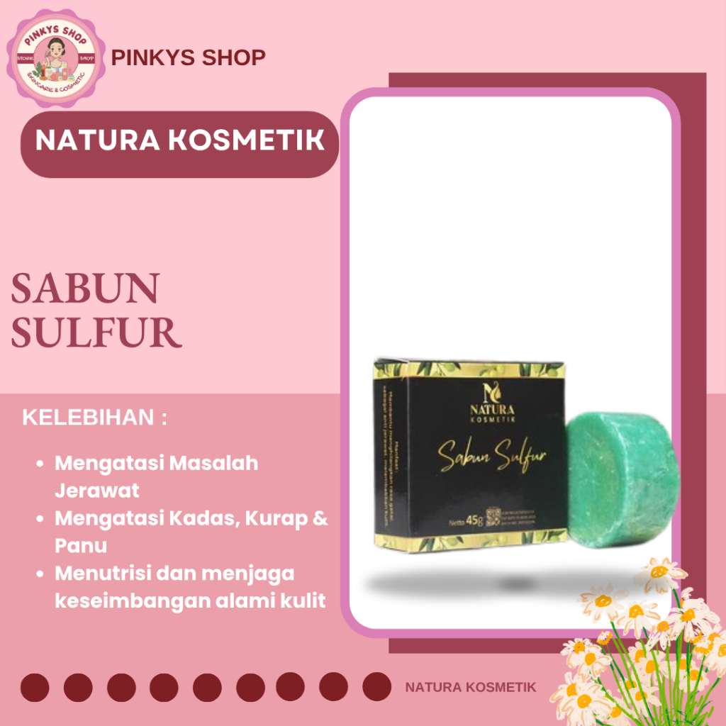 Sabun Sulfur Sabun Belerang Sabun Mandi Berkhasiat Sulfur Belerang Sabun Batang Sabun Gatal