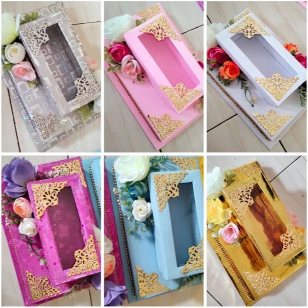 

Tempat Kotak Uang Seserahan Money Box Kado