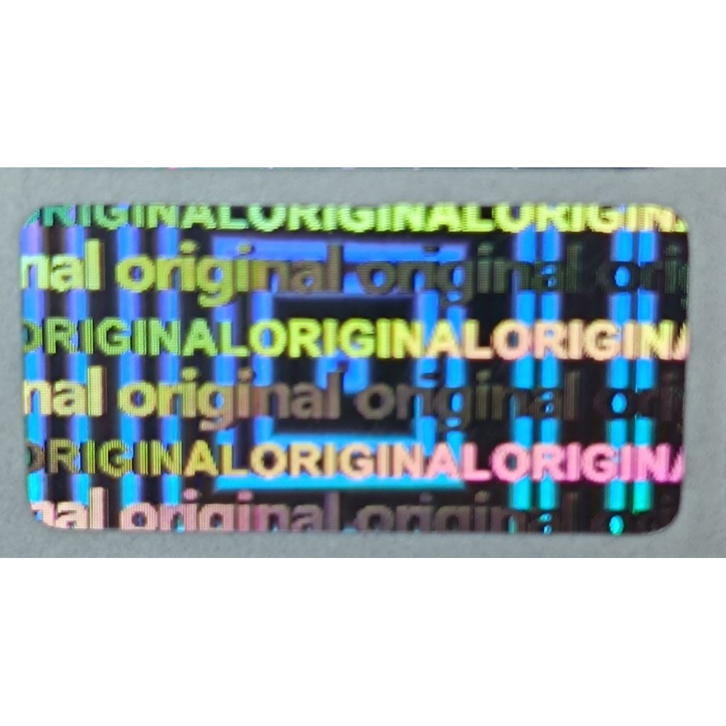 

Stiker hologram Original Original