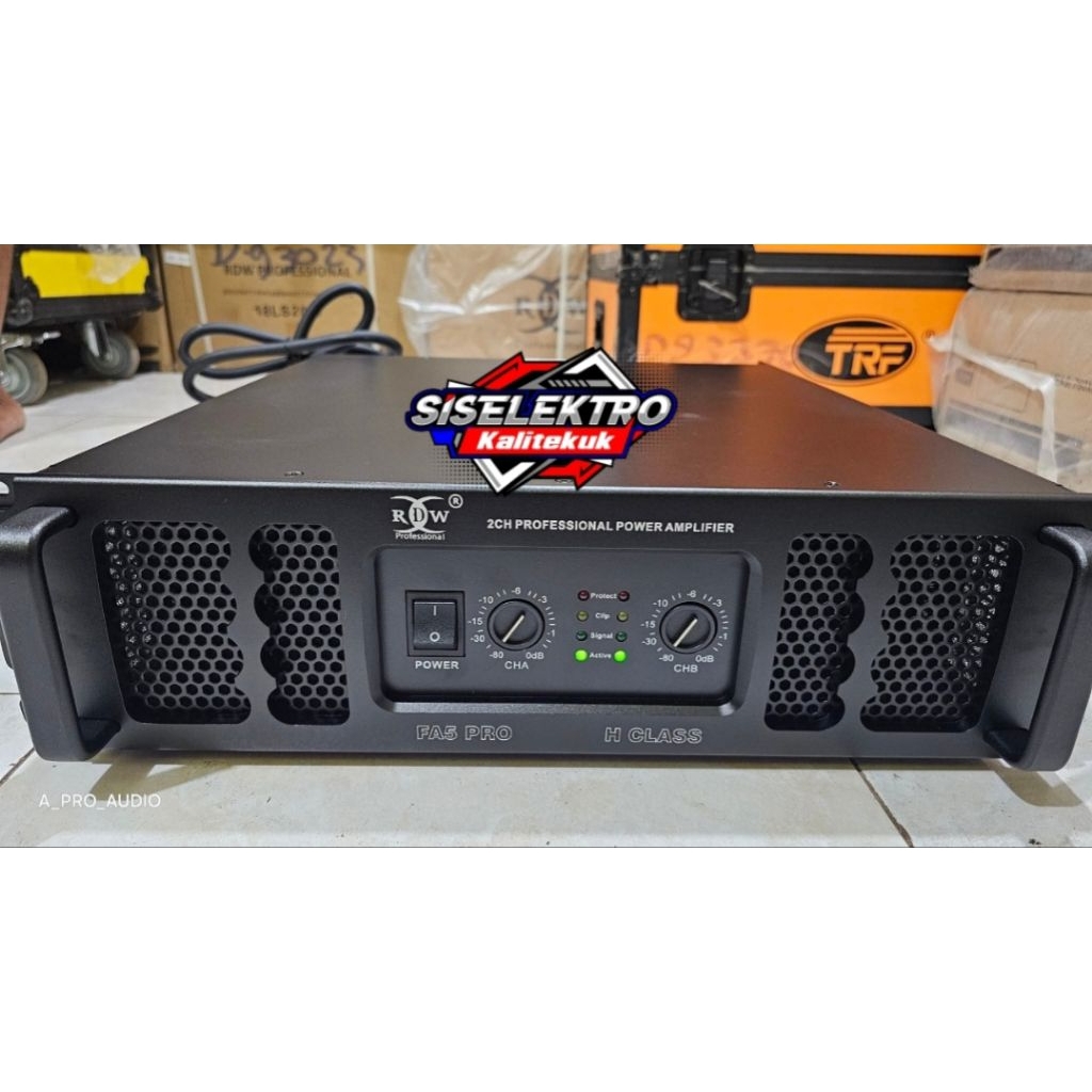 Power amplifier RDW FA 5 PRO rdw fa5pro rdw fa5 pro
